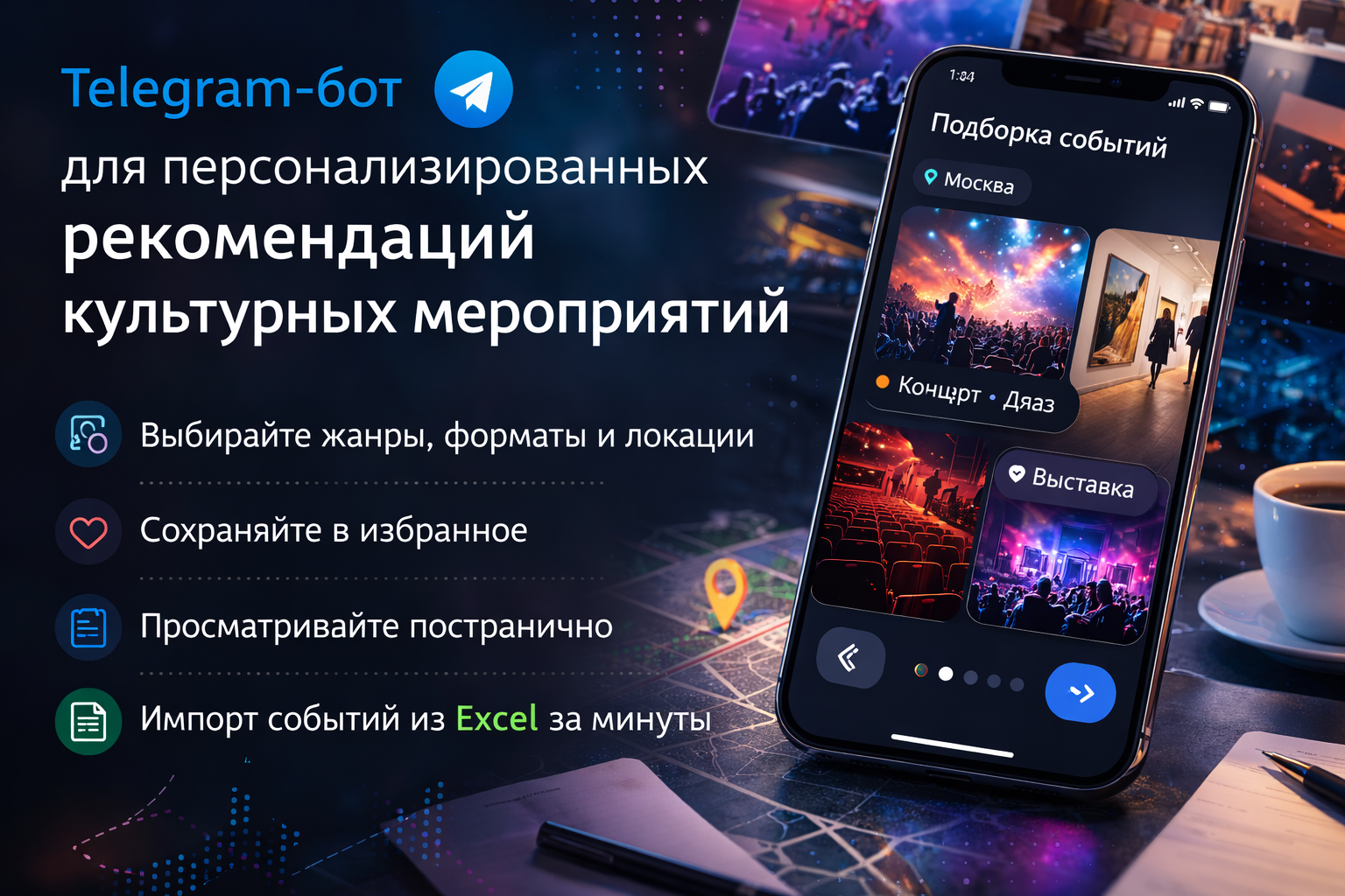 Платформа рекомендаций культурных мероприятий